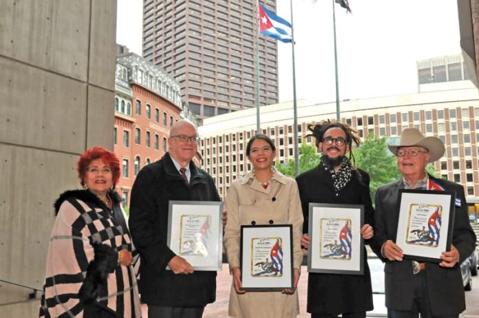 Boston rindió homenaje a cuatro cubanos que desde diferentes perspectivas luchan por la libertad de Cuba