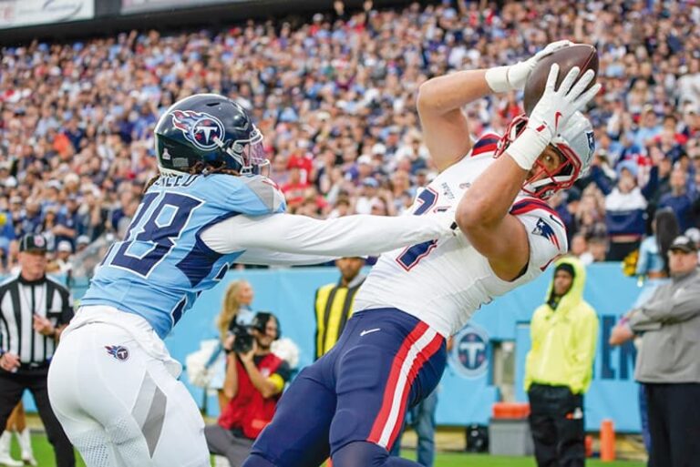 Los Patriotas ganan a Tennessee Titans