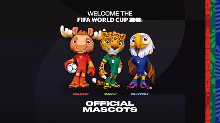 Maple, Zayu y Clutch: las mascotas oficiales del primer Mundial FIFA™