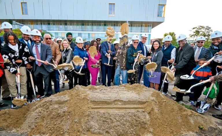 Groundbreaking for construction