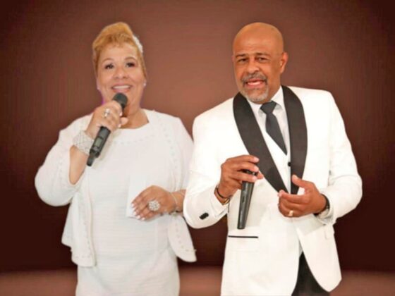 Milagros Marte y Miguel Corpor&aacute;n en una noche inolvidable en el homenaje a Rubby P&eacute;rez.