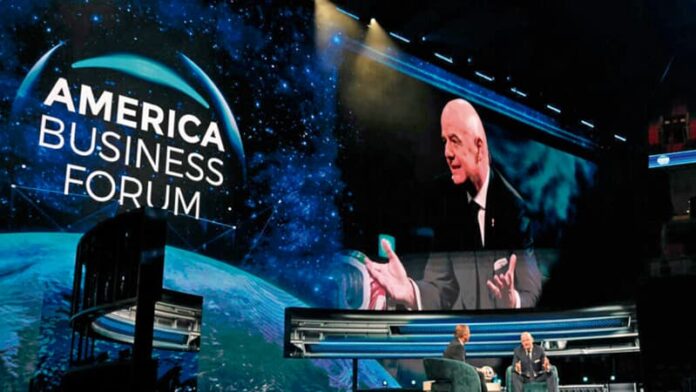 Infantino habló de la Copa Mundial que se jugará en tres países y del poder del fútbol para unir e inspirar al mundo