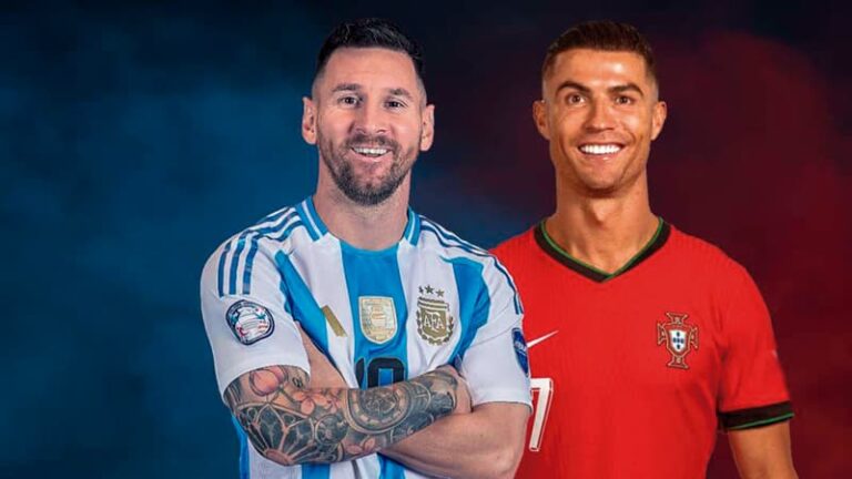 Lionel Messi y Cristiano Ronaldo el retiro con ambiciones altas