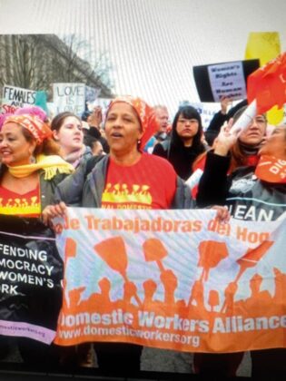 Apoyando a las trabajadoras del hogar.