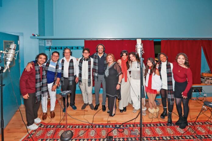 23-Guataca Anny Páez de Guataca Boston con músicos y cantantes venezolanos radicados en Massachusetts.