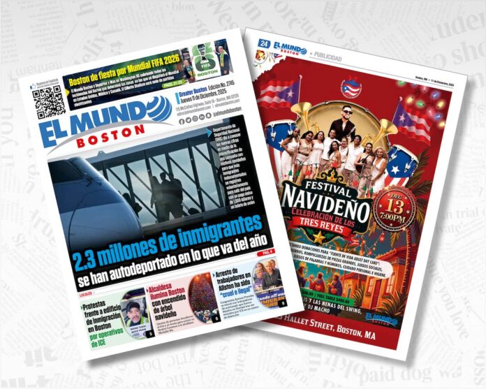 El Mundo Boston Covers 12/11/25