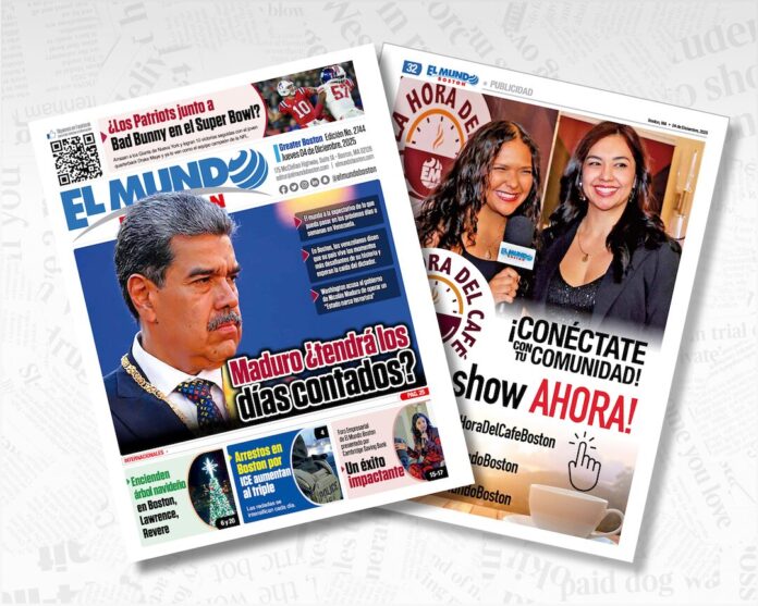 EM COVERS WEEKLY El Mundo Boston Covers 12/04/25