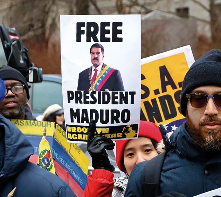 Maduro de las protestas