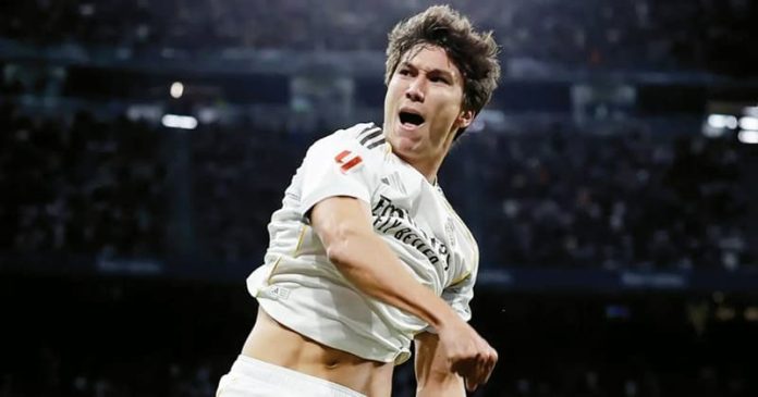 Goleada del Real Madrid con triplete de Gonzalo