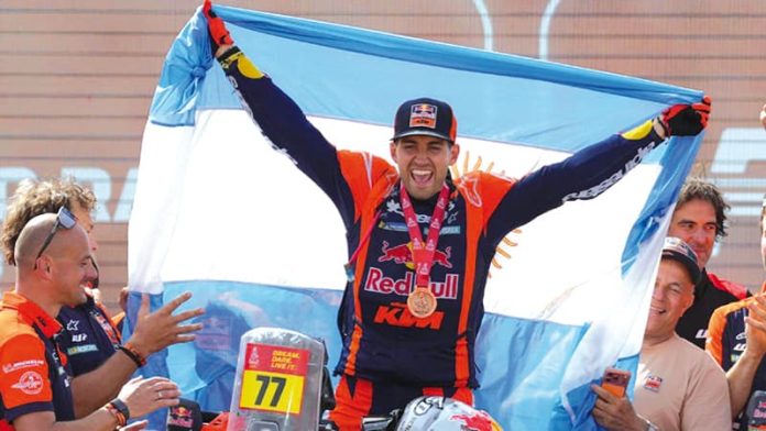 Histórico: El argentino Luciano Benavides ganó el Rally Dakar
