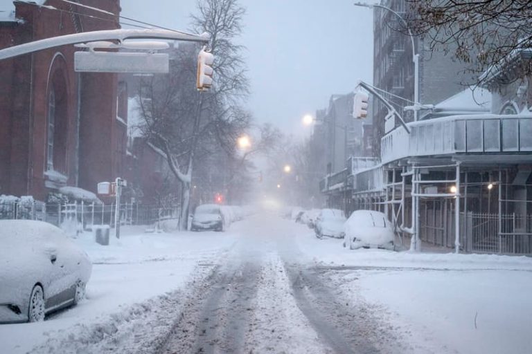 Blizzard in MA