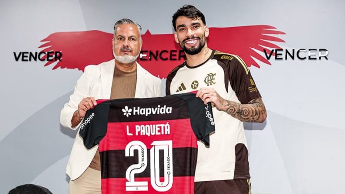 23_Dept-lucas paqueta Lucas Paqueta firmando con el Flamengo
