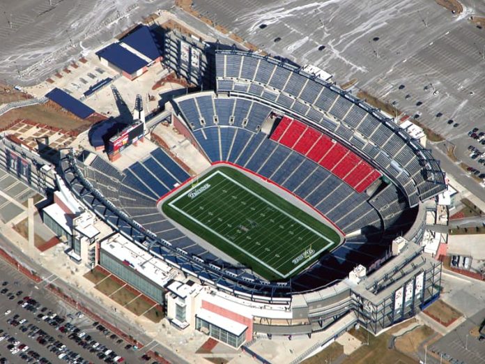 Gillette Stadium, una de las sedes del Mundial en USA.