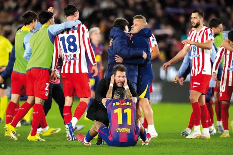 Atletico derrota a FC Barcelona para llegar a final de Copa del Rey