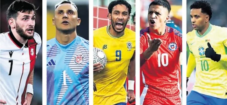 jugadores Quiénes se perderán el Mundial FIFA 2026