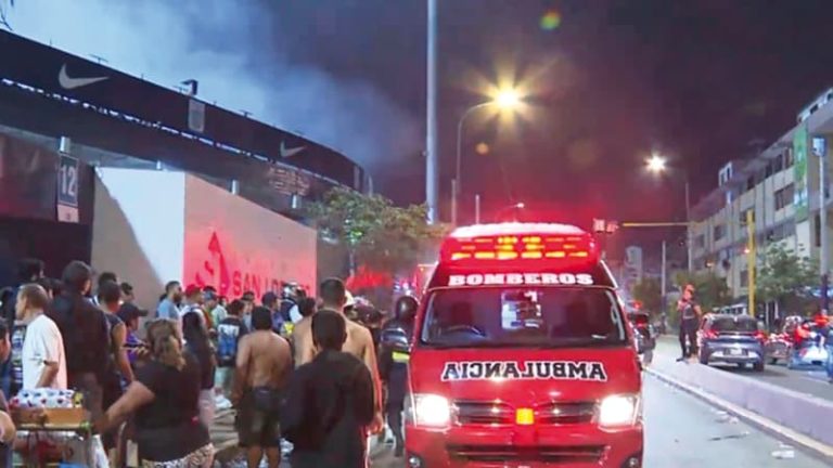 Tragedia en el banderazo de hinchas de  Alianza Lima