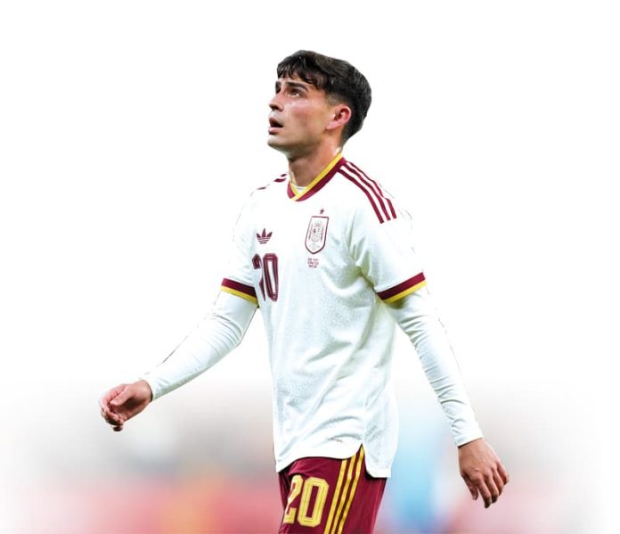 Pedri jugador de España