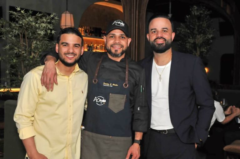 De izquierda a derecha: Antony Cruz, Freddy E. Ureña y Yancarlo Fernández