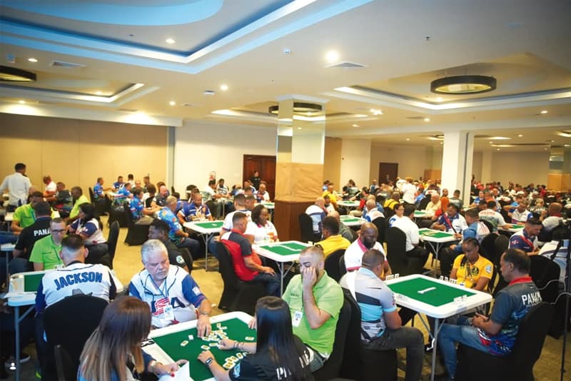 Mundial de dominó en la Coachella del Caribe 2 Juego de dominó