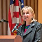 presidenta del Senado, Karen E. Spilka