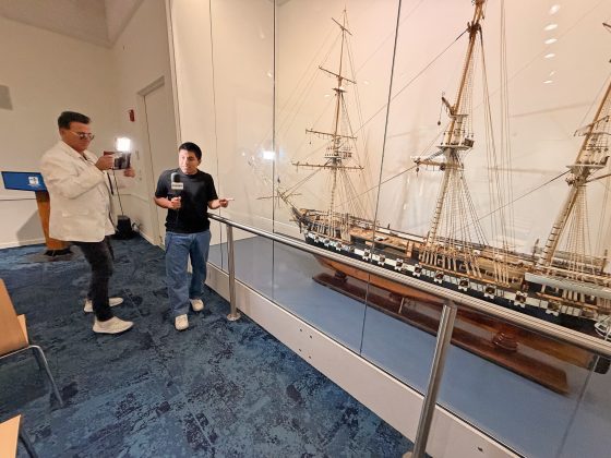 Impresionantes vistas en el hist&oacute;rico museo.