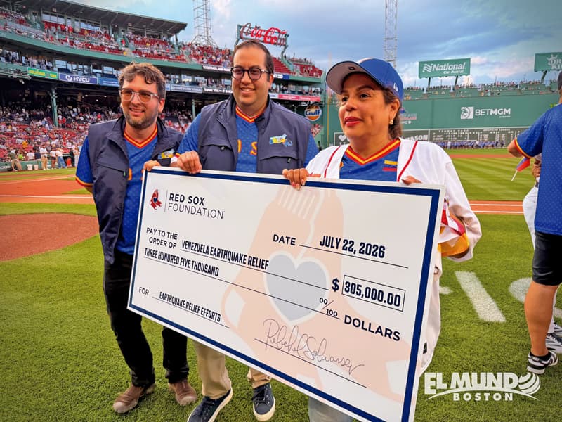 Recaudaron fondos para Venezuela en fenway