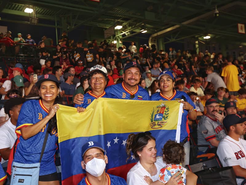 Celebración Venezolana en Fenway