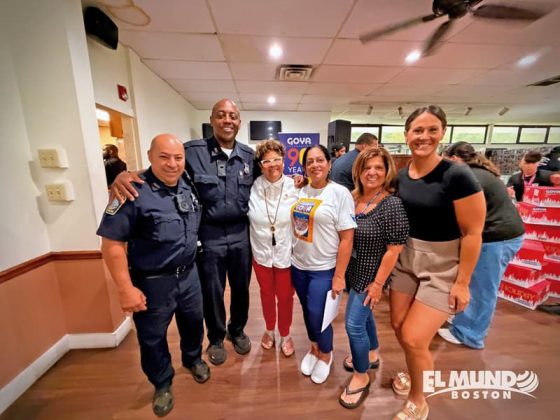 Gran participaci&oacute;n de la comunidad en la donaci&oacute;n de alimentos de Goya.
