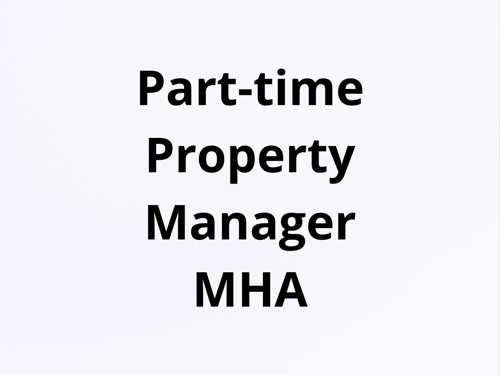 Part-Time Property Manager – MHA