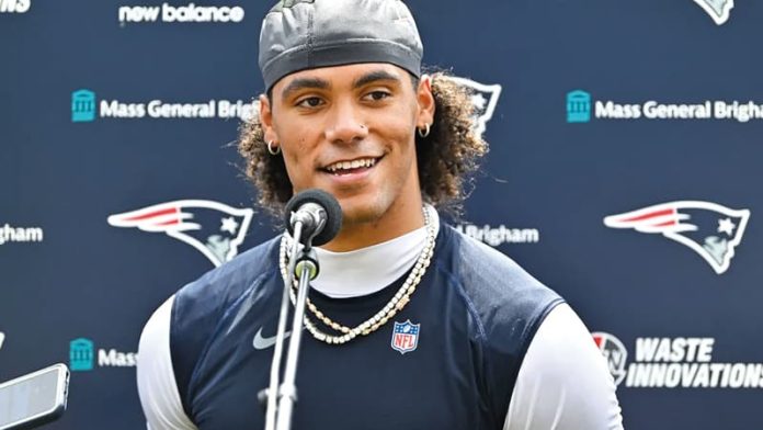 23_Dept-El jugador Christian Gonzalez jugador de los patriots