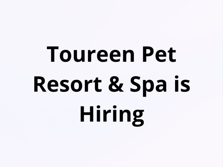 Toureen Pet Resort & Spa is Hiring