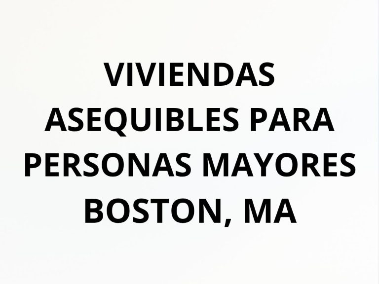 VIVIENDAS ASEQUIBLES PARA PERSONA MAYORES